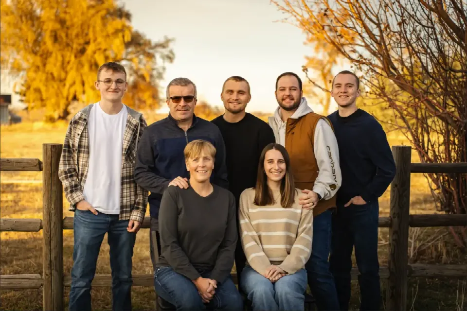 Ryan Hoopes and family